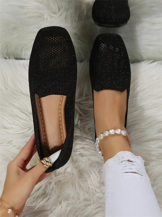 Bequeme, rutschfeste flache Schuhe für Damen