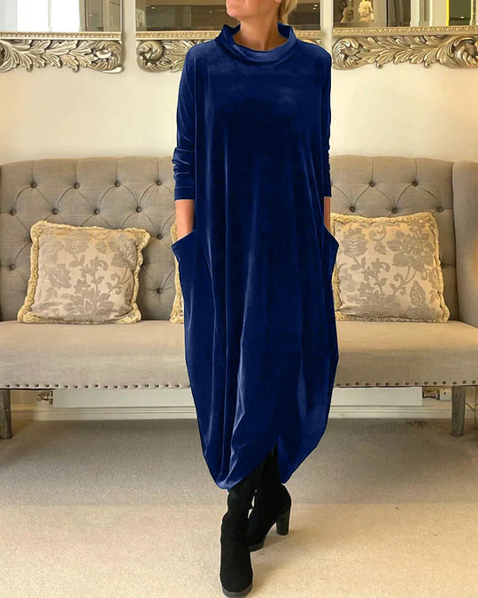 Heidi-Mode | Elegantes Samtkleid für Damen