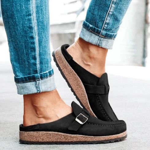 Heidi-Mode | Damen Slipper mit Orthopädischem Design