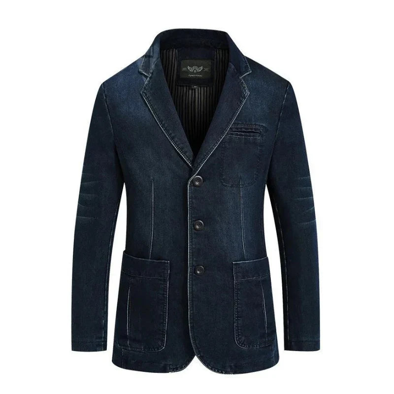 Heidi-Mode | Herren Denim Blazerjacke