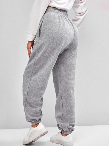 Bequeme Sweatpants mit hoher Taille