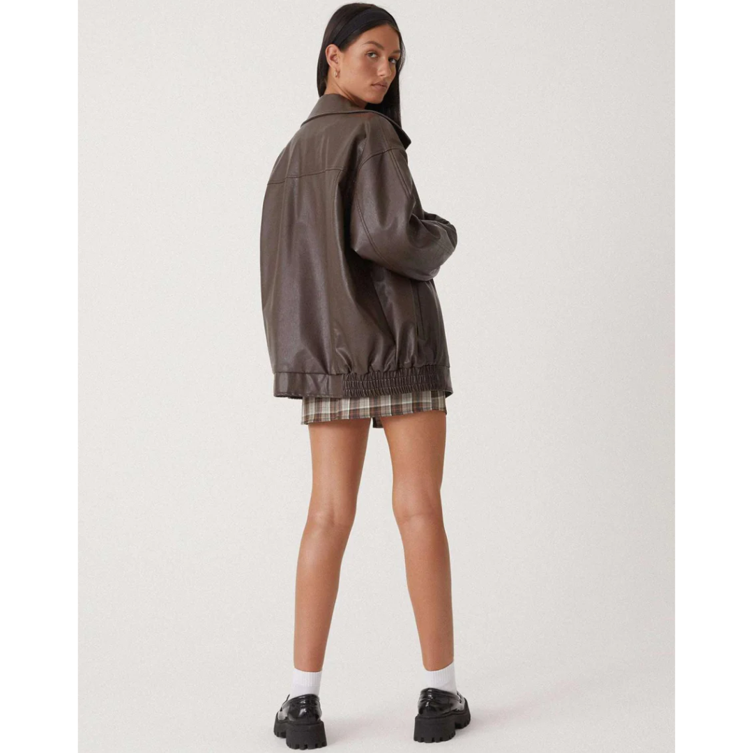 Heidi-Mode | Damen Winter Bomber Jacke - Warme