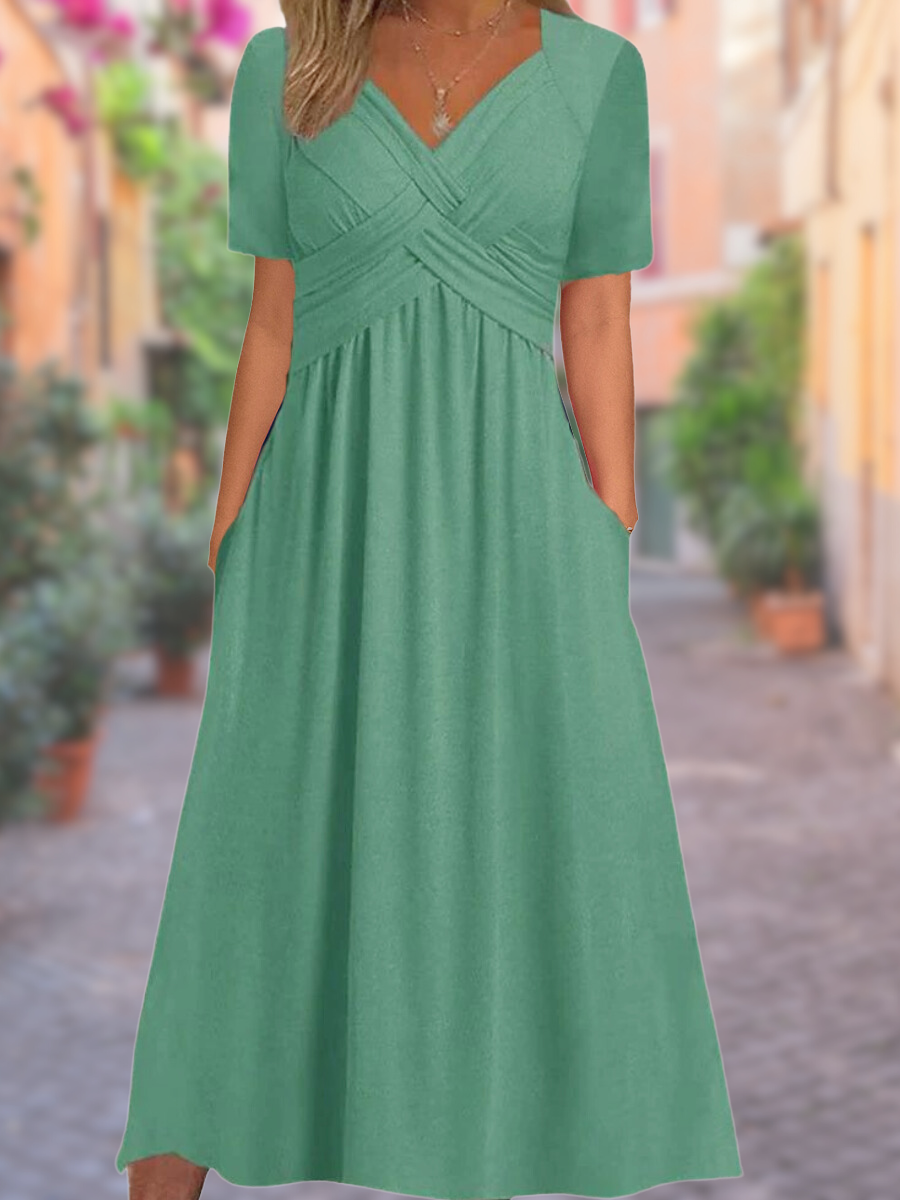 Ausschnitt Sommerkleid - Selby