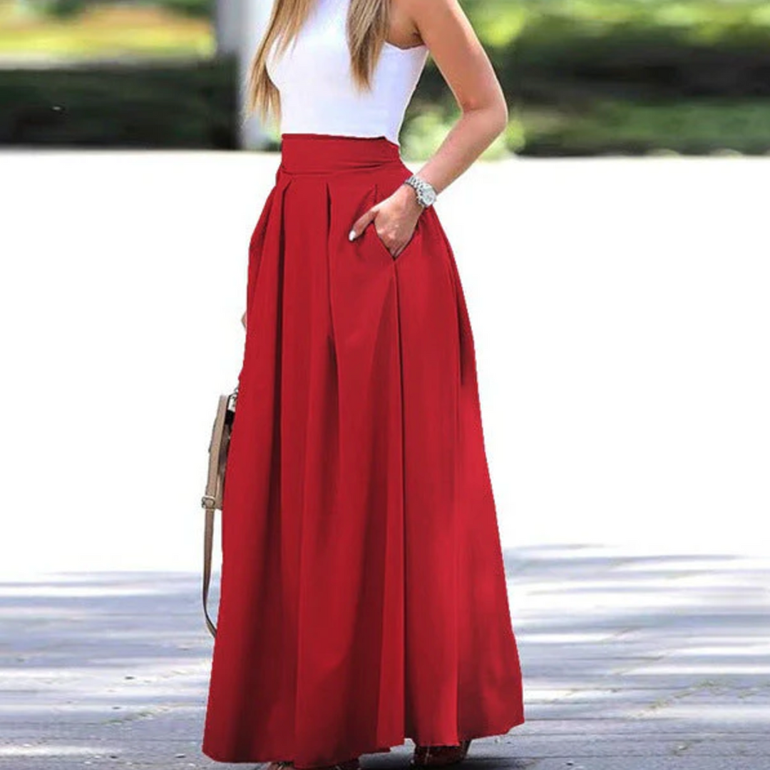 Heidi-Mode | Eleganter Faltrock
