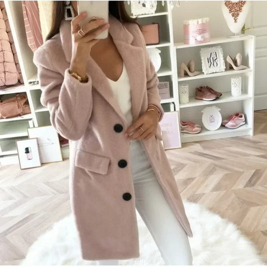 Elegante Midi-Trenchcoat Damen