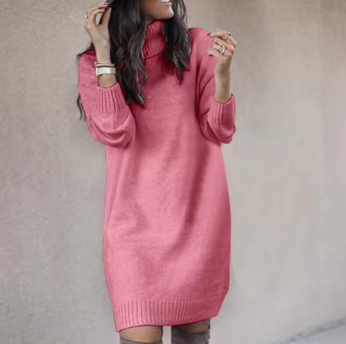 – Lässiges Strickkleid