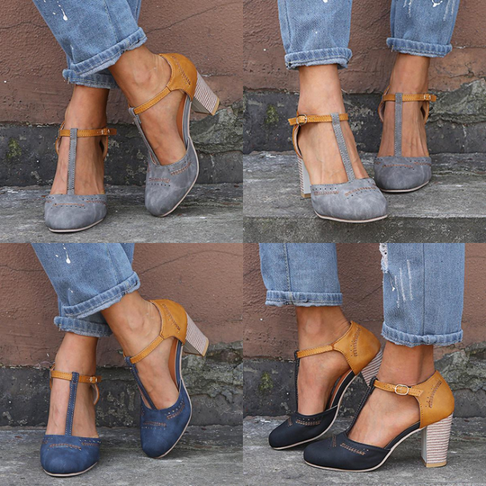 Elegante Vintage-Damen-Heels