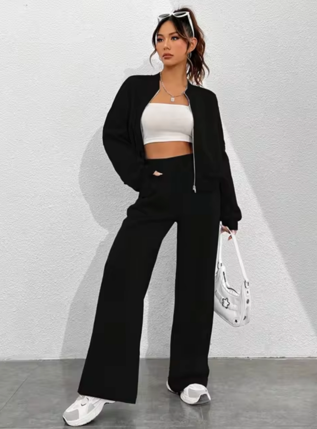 Heidi-Mode | Set Jacke Reißverschluss und Jogginghose