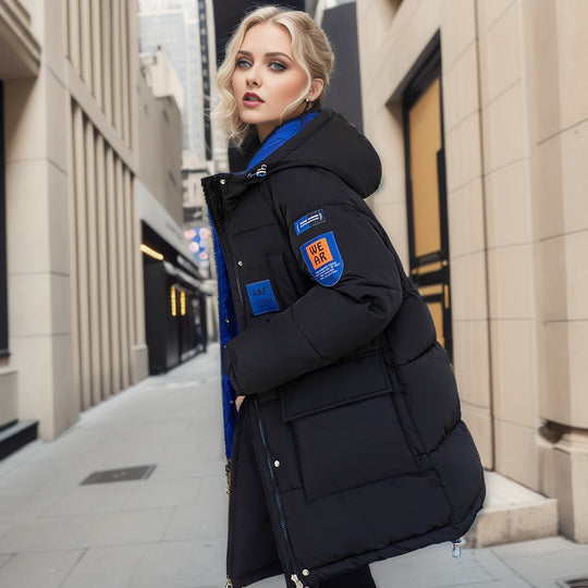 Heidi Mode | Stylische Wendbare Mittellange Baumwolljacke