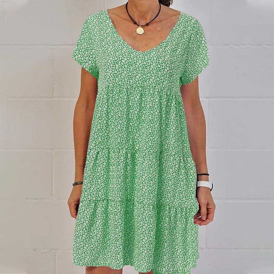 Heidi-Mode | Lässiges Baumwollkleid für Den Sommer