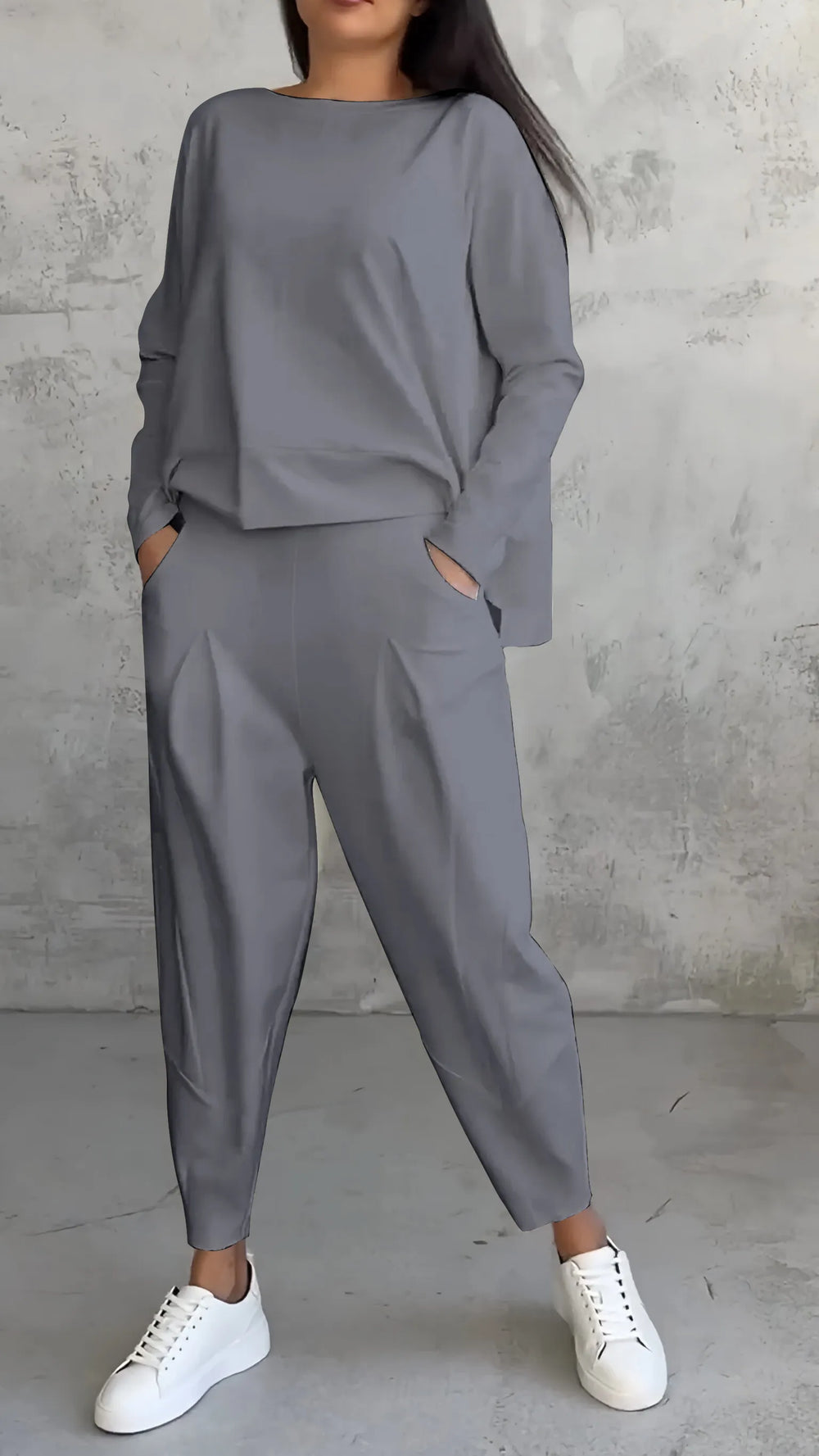 Heidi-Mode | Zweiteiliges Set In Einem Lässigen Relaxed Fit Modell