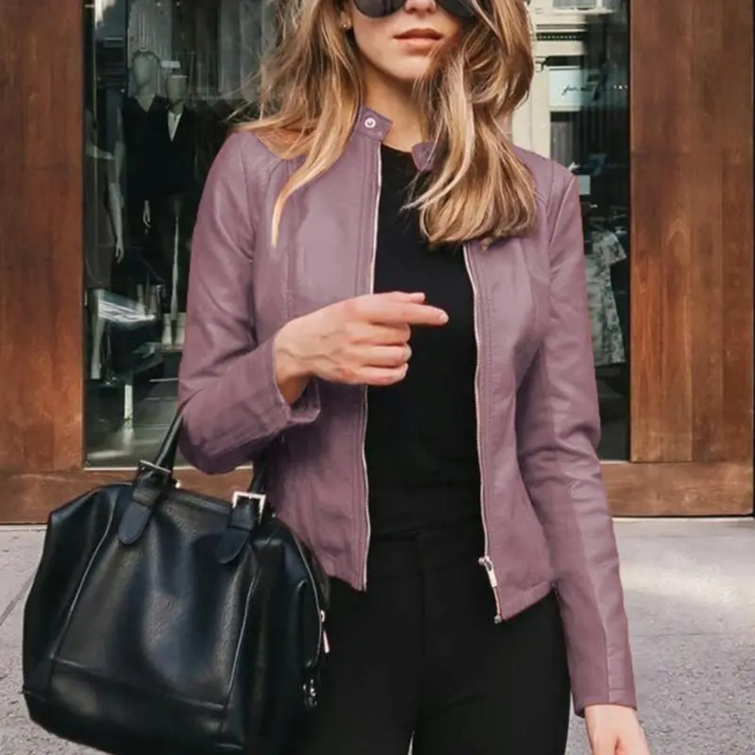 Heidi-Mode | Damen Leder Motorradjacke