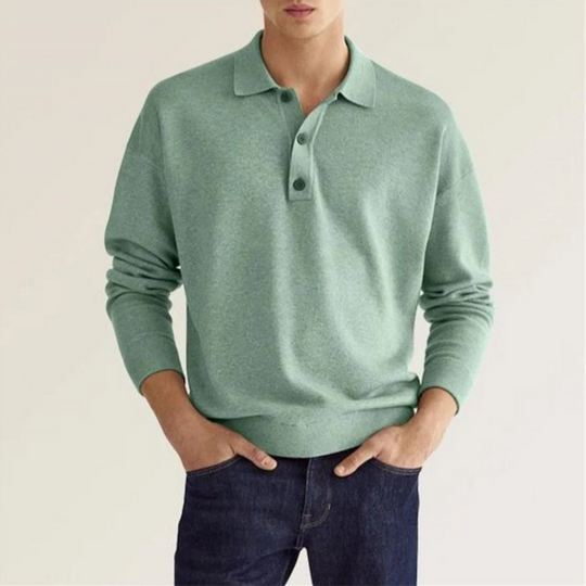 Heidi-Mode | Langärmeliges Poloshirt