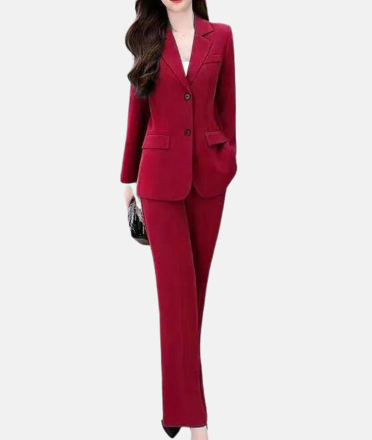 Heidi-Mode - Stilvolles Jumpsuit mit tailliertem Blazer