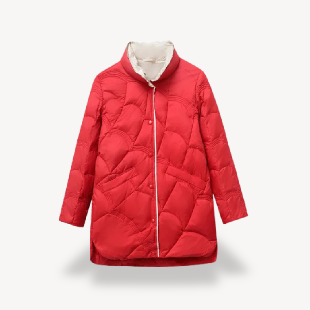 Heidi-Mode | Gestepptes Daunen-Pufferjacke Damen