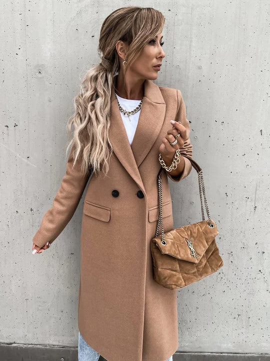 Heidi-Mode | Langes Daunenjacke Eleganter Zeitloser Stil Ideal Für Den Winter