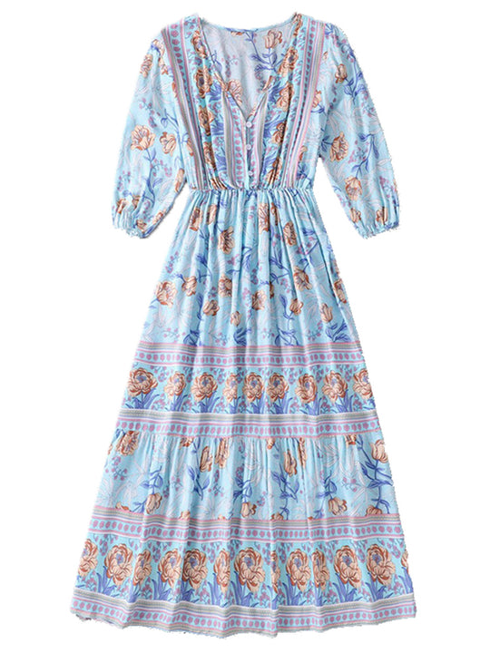 Lässiges Bohème-Kleid