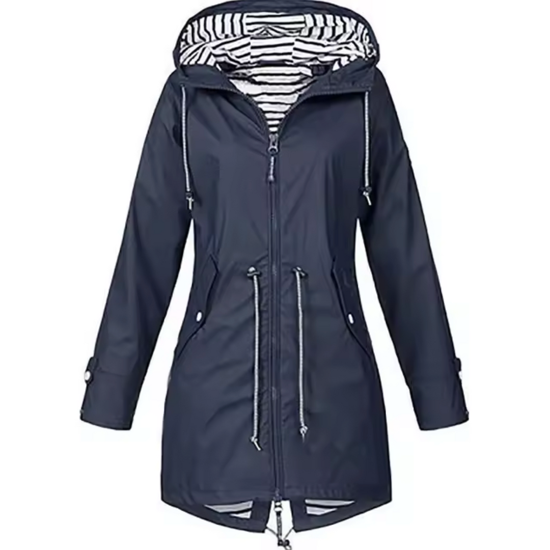 Heidi-Mode | Wasserdichte Kapuzenjacke