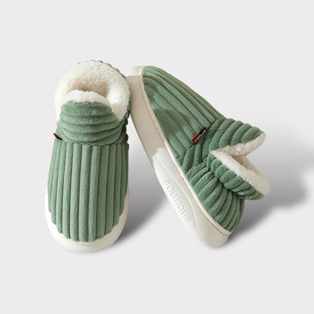 Heidi-Mode - Bequeme AirSteps Gemütliche Winterpantoffeln für Frauen