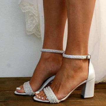 Heidi-Mode | Elegante Hochzeitssandalen