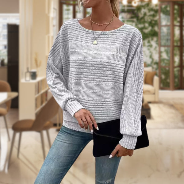 Heidi-Mode | Strukturierter Pullover für Damen