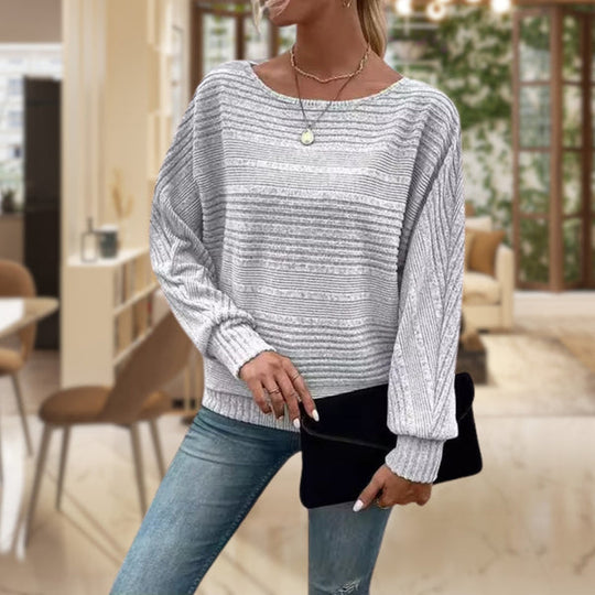 Heidi-Mode | Strukturierter Pullover für Damen