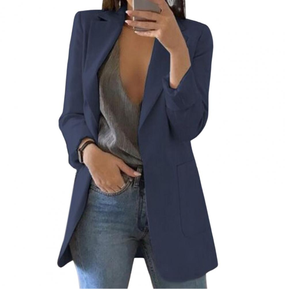 Heidi-Mode | Stilvolle Blaue Jacke für Damen