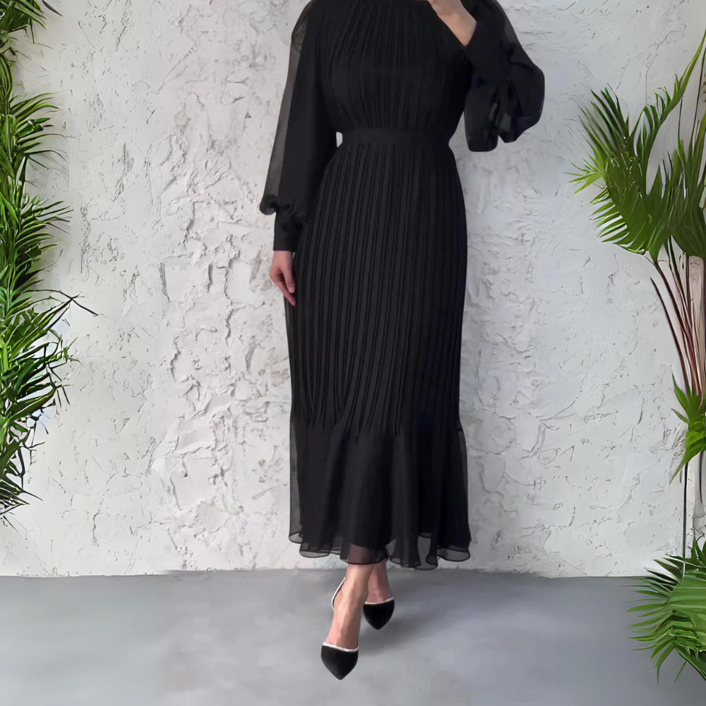 Heidi-Mode | Plissee Elegantes Kleid