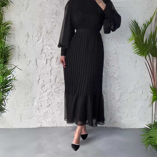 Heidi-Mode | Plissee Elegantes Kleid