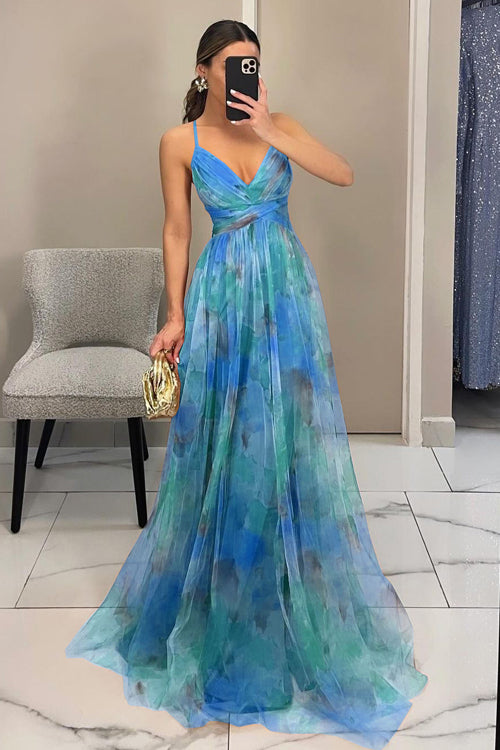 Heidi-Mode | Enchant My Love Print Maxi Kleid