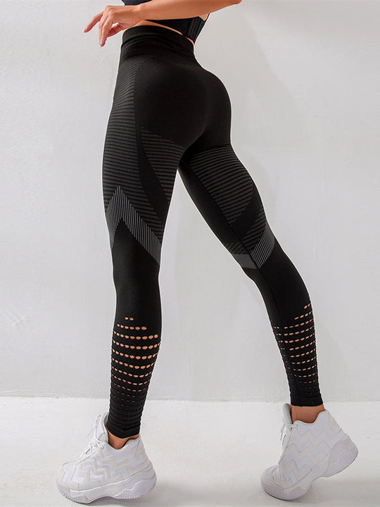 Heidi-Mode | Weiblich Hohe Taille Open Air Leggings