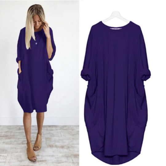 Comfy Casual Damen Kleid