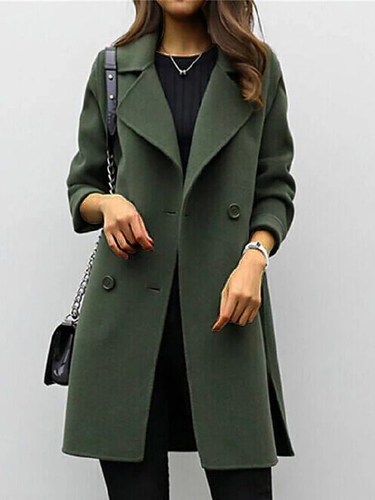 Heidi-Mode | Damenmantel Herbst Winter aus Wolle