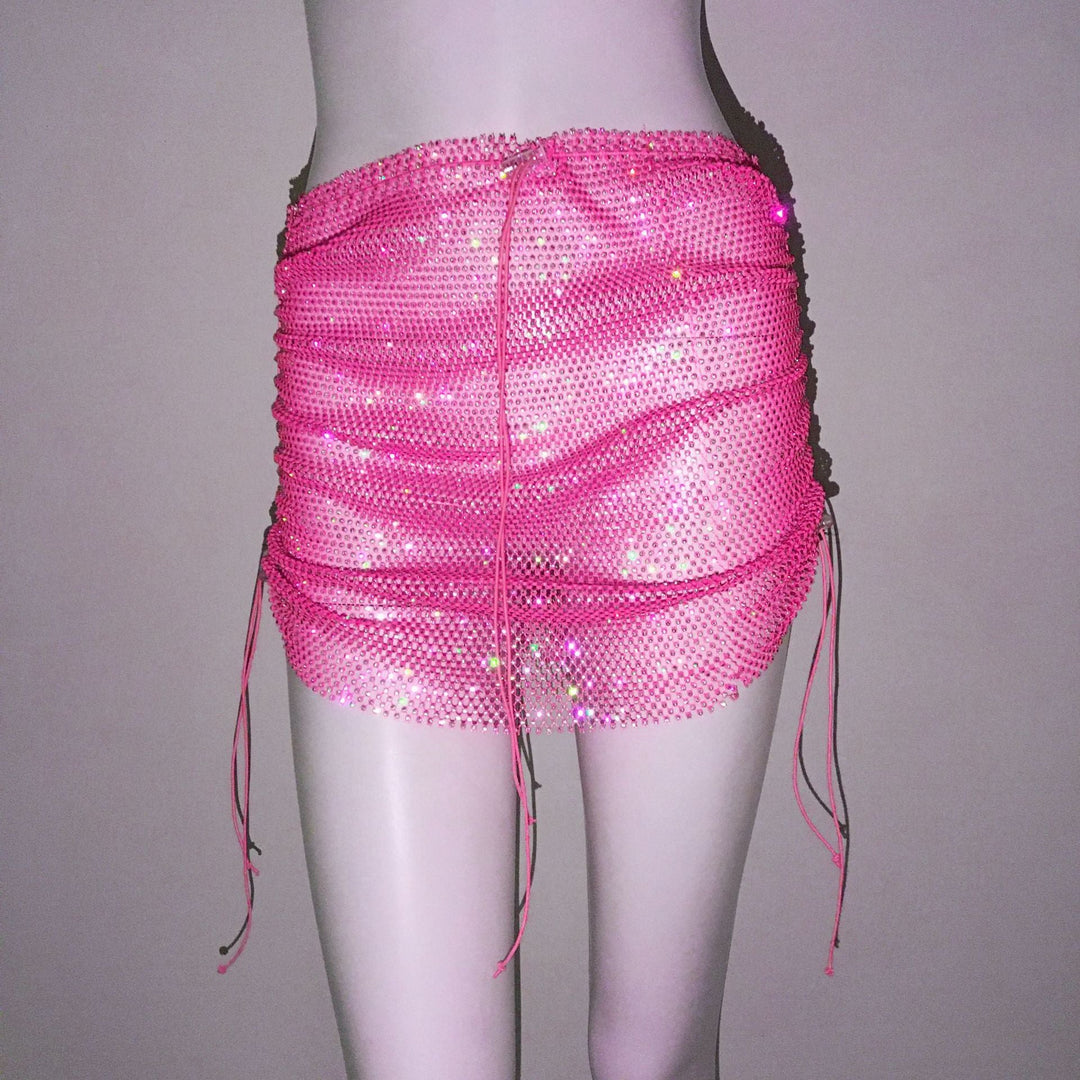 Heidi-Mode | Strass-Spaghetti-Träger-Bra Musikfestival Top