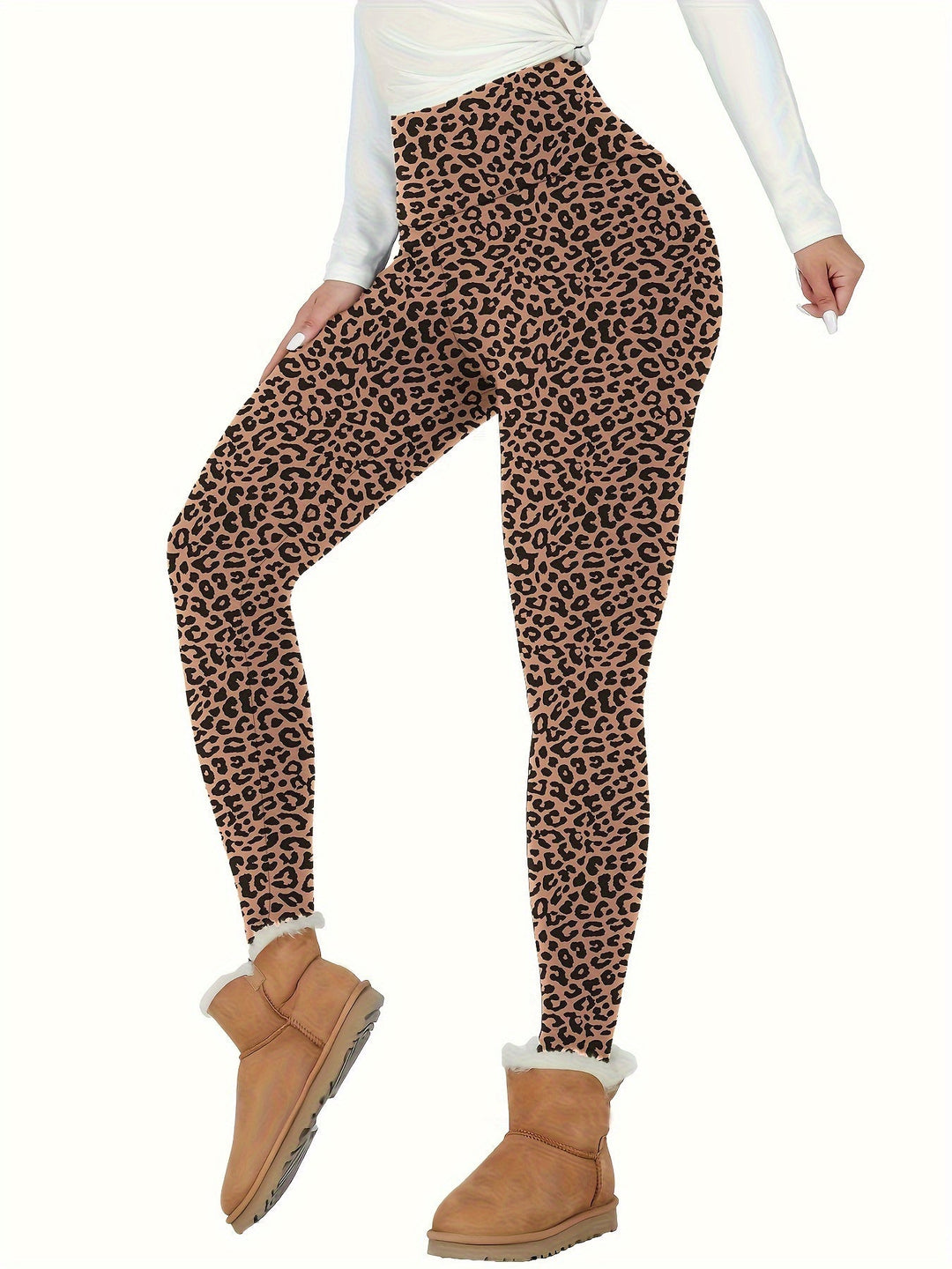 Heidi-Mode | Thermische Hohe Taille Leggings für Damen