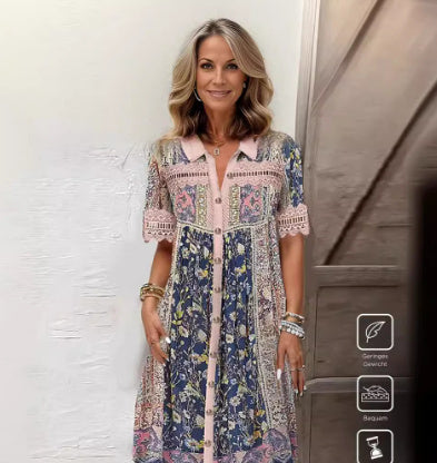 Heidi-Mode | Retro Kleid mit Spitze