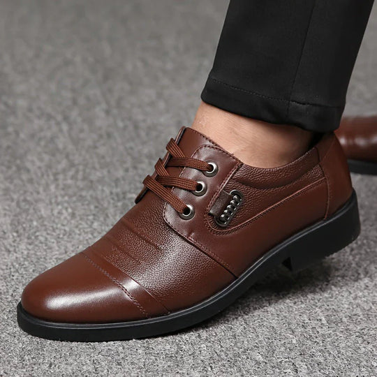 Heidi-Mode | Leder Oxford Schuhe