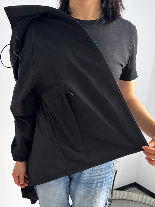 Heidi-Mode | Moderne Wasser und Winddichte Regenjacke für Damen