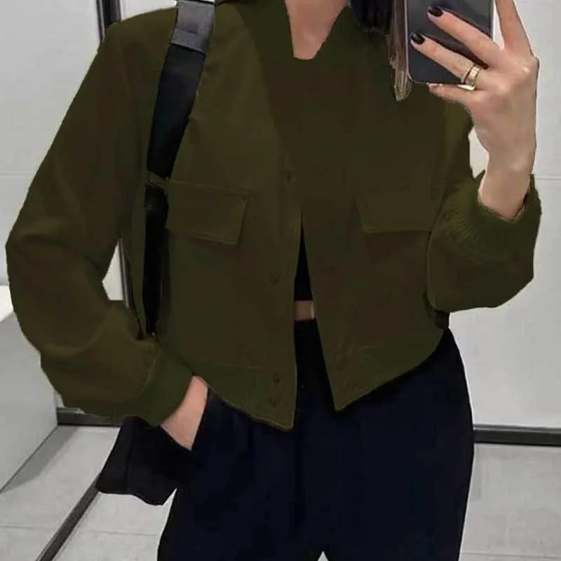 Heidi-Mode | Jacket with buttons and large pockets
