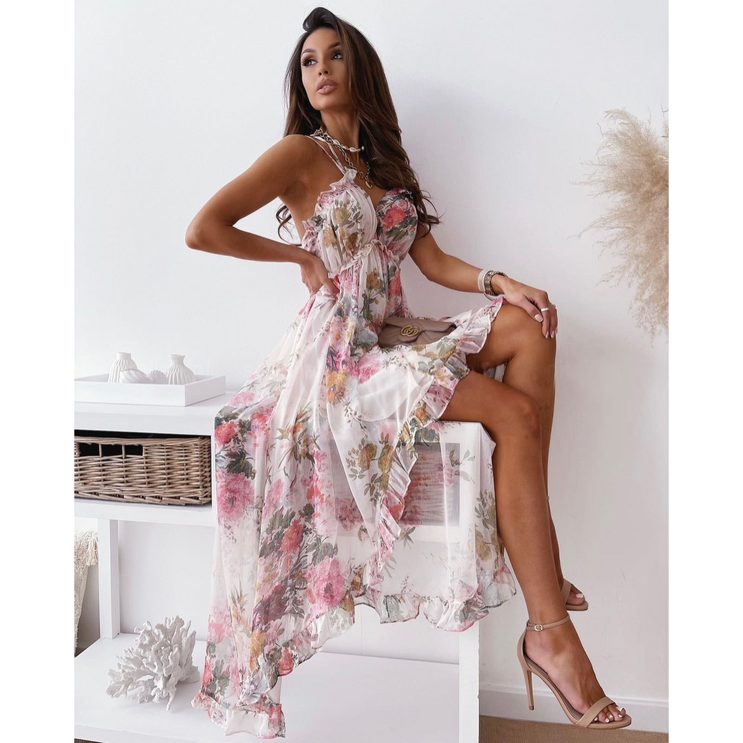Heidi-Mode | Wunderschönes Schweigende Chiffon Kleid