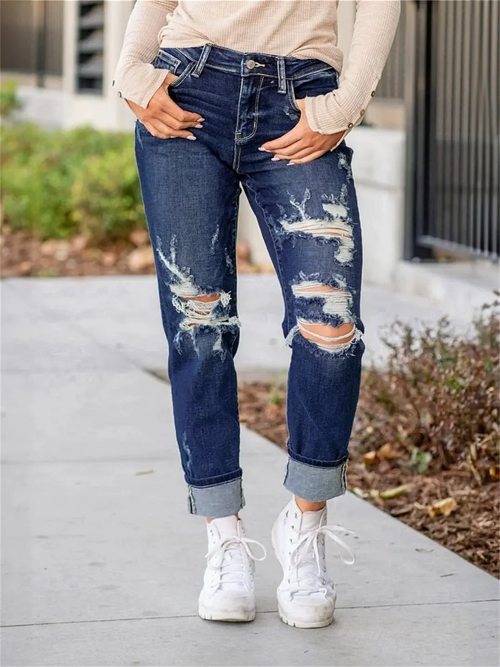 – Modellierende Jeans