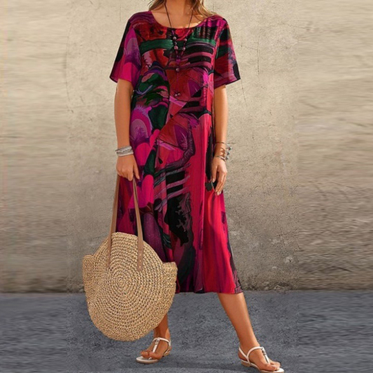 Heidi-Mode | Kleid Fließendes Kleid für Jede Gelegenheit