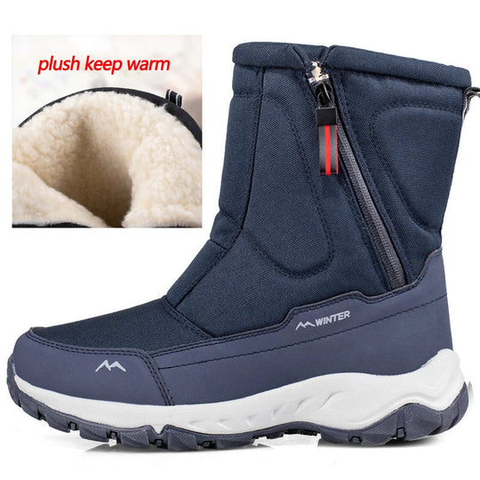 Heidi-Mode - Klassische Winter Halbschuhe Snowboots für Männer