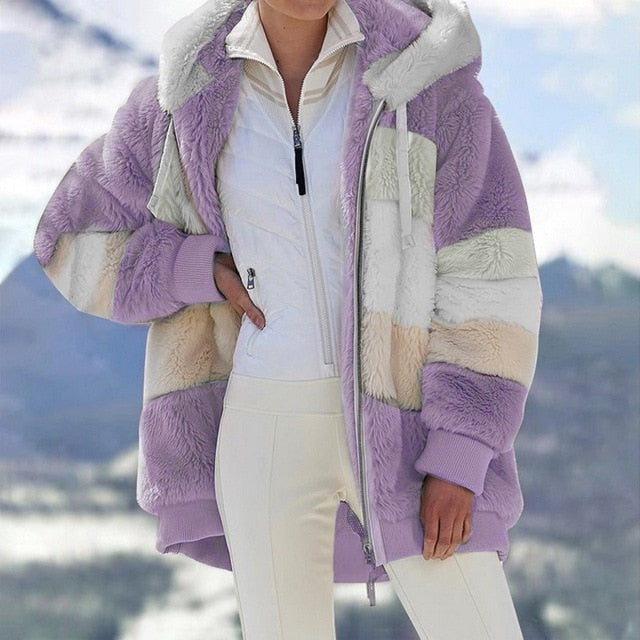 Heidi-Mode | Aus Fleece Mit Kapuze Azalea