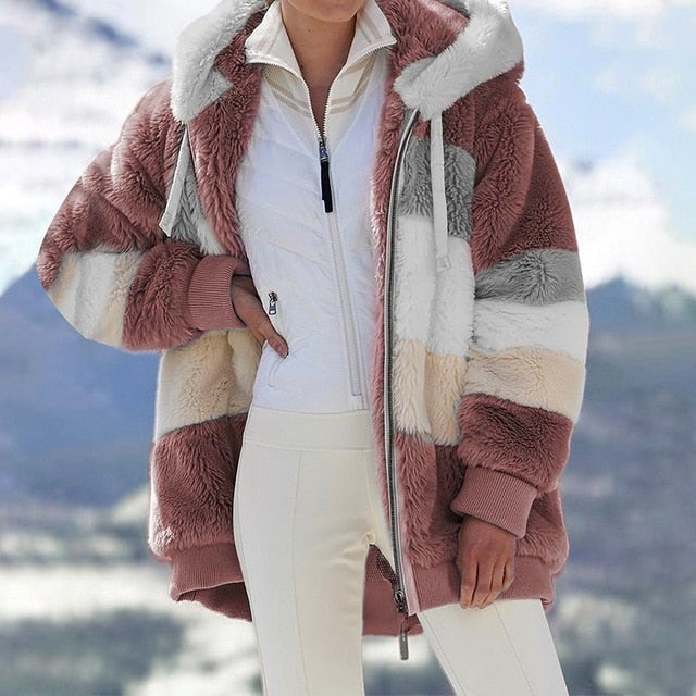 Heidi-Mode | Aus Fleece Mit Kapuze Azalea