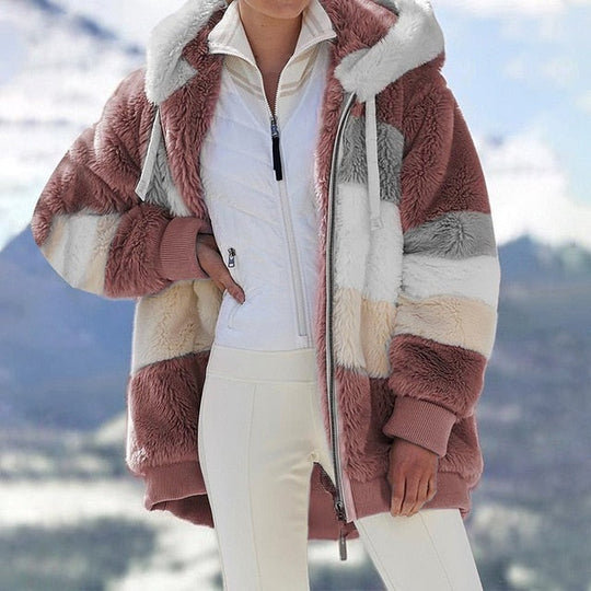 Heidi-Mode | Aus Fleece Mit Kapuze Azalea