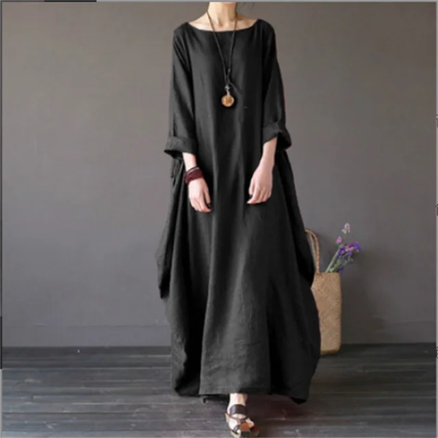Heidi-Mode | Damen Baumwollkleid – Komfort & Stil