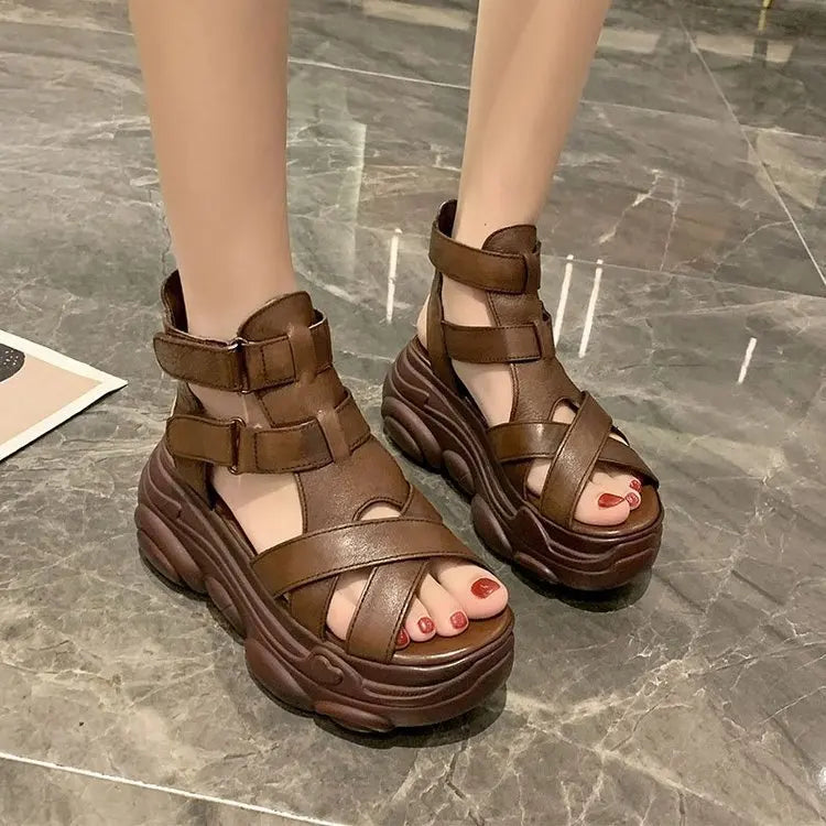 Heidi Criscross-Sandalen