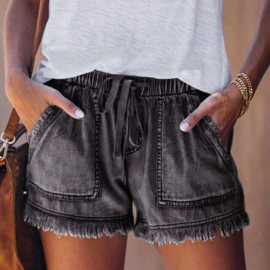 Heidi - Denim Shorts-hose