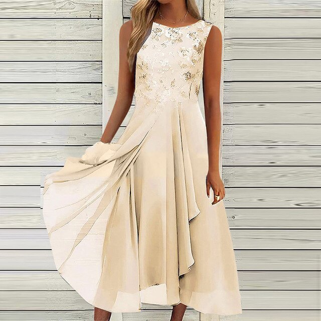Stilvolle Sommerkleid
